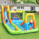 Inflatable Jumping Castle Water Slide Bounce House Climbing Wall With Blower