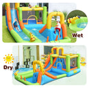 Inflatable Jumping Castle Water Slide Bounce House Climbing Wall With Blower