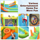 Inflatable Jumping Castle Water Slide Bounce House Climbing Wall With Blower