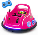 HONEY JOY Kids Ride On Car, 12V Electric Bumper Car for Children W/Remote Control, 360 Degree Spin