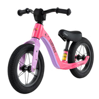 12-Inch Balance Bike, 2 Wheels Kids Bike with Adjustable Seat, First Bike w/ 360° Rotatable Handlebar