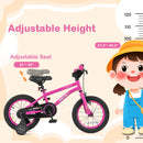 HONEY JOY 14 16 188 Inch Kid's Bike Bicycle Removable Training Wheels for 3-8 Years