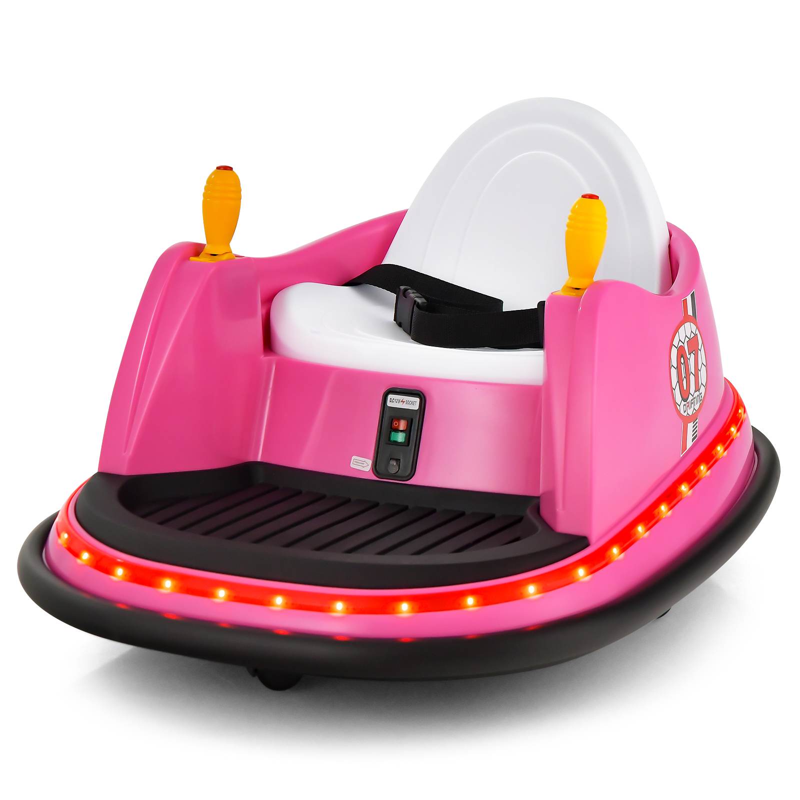 HONEY JOY 12V Electric Kids Ride On Bumper Car Battery Powered Kids Ride On Car