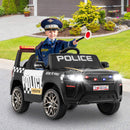 Kids Ride on Police Car 12V Electric Battery Powered Cop Car Flashing Lights