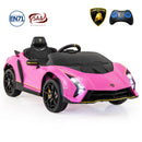 Licensed Lamborghini 12V Kids Ride on Car 4WD Battery Power Electric Sports Car