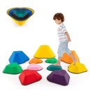 HONEY JOY 11Pcs Stepping Stones for Kids Indoor Outdoor Balance Training Blocks