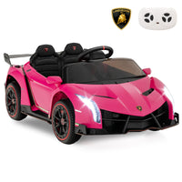 HONEY JOY Licensed Lamborghini Kid Ride-on Sports Car