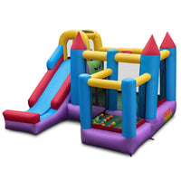 Inflatable Bounce House, Jumping Castle for Kids w/ Slide