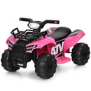 HONEY JOY 6V Kids Ride-On Car, Toddler Electric-Motorized Small ATV w/Wear-Resistant Wheels