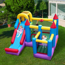 Inflatable Bounce House, Jumping Castle for Kids w/ Slide