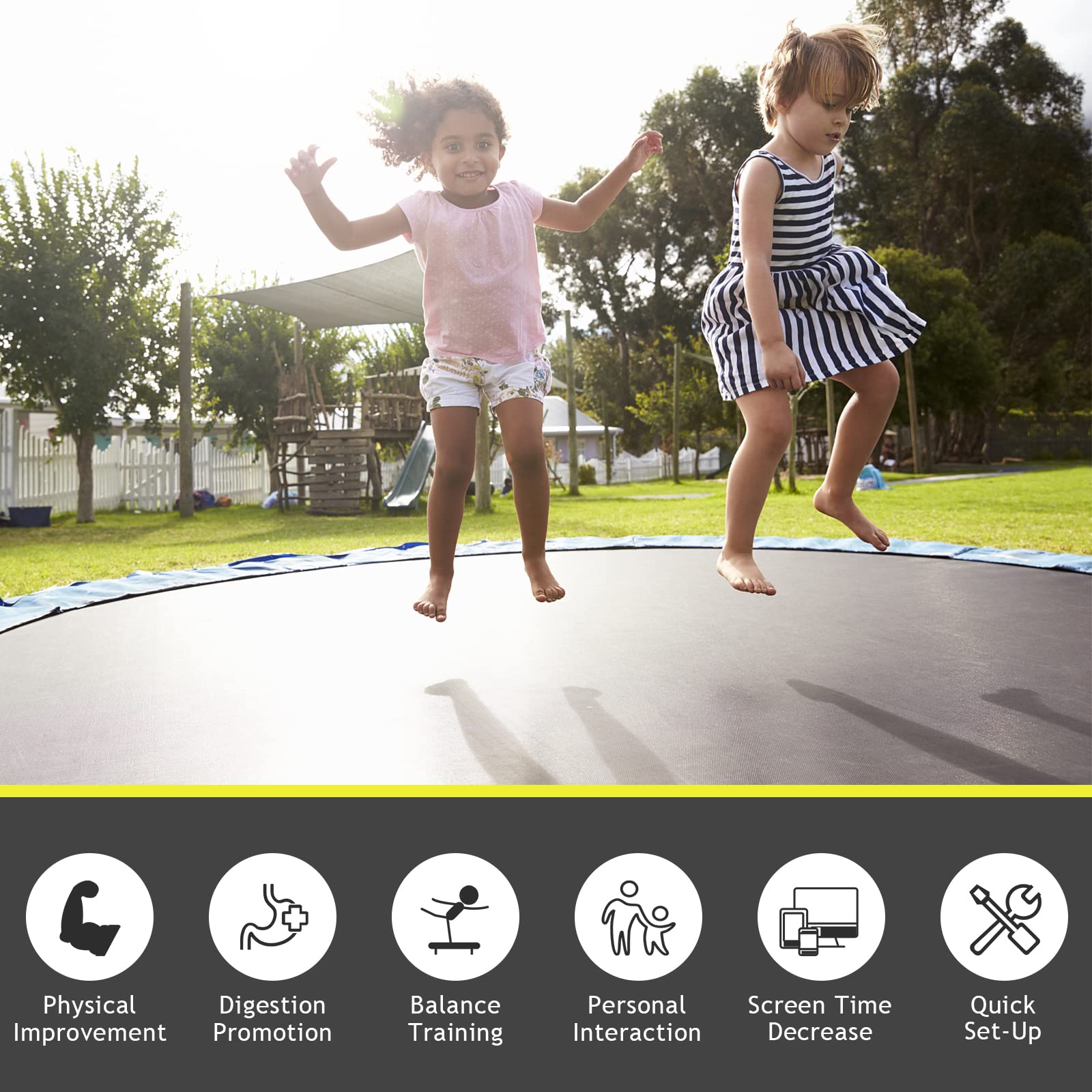 HONEY JOY Replacement Trampoline Mat