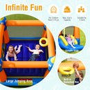 Kids Inflatable Bounce House, Magic Theme Jumping Slide Bouncer