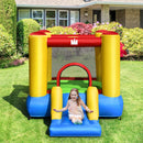 HONEY JOY Kids Inflatable Bounce House, Jumping Castle w/Mesh Wall