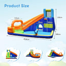 HONEY JOY Inflatable Water Slide, Bounce House w/Slide, Outdoor Jumping Park