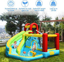 HONEY JOY Inflatable Water Slide Bounce House, 6 in 1 Kids Jumping Castle Water ParkBlow up Kids Water Slides for Backyard