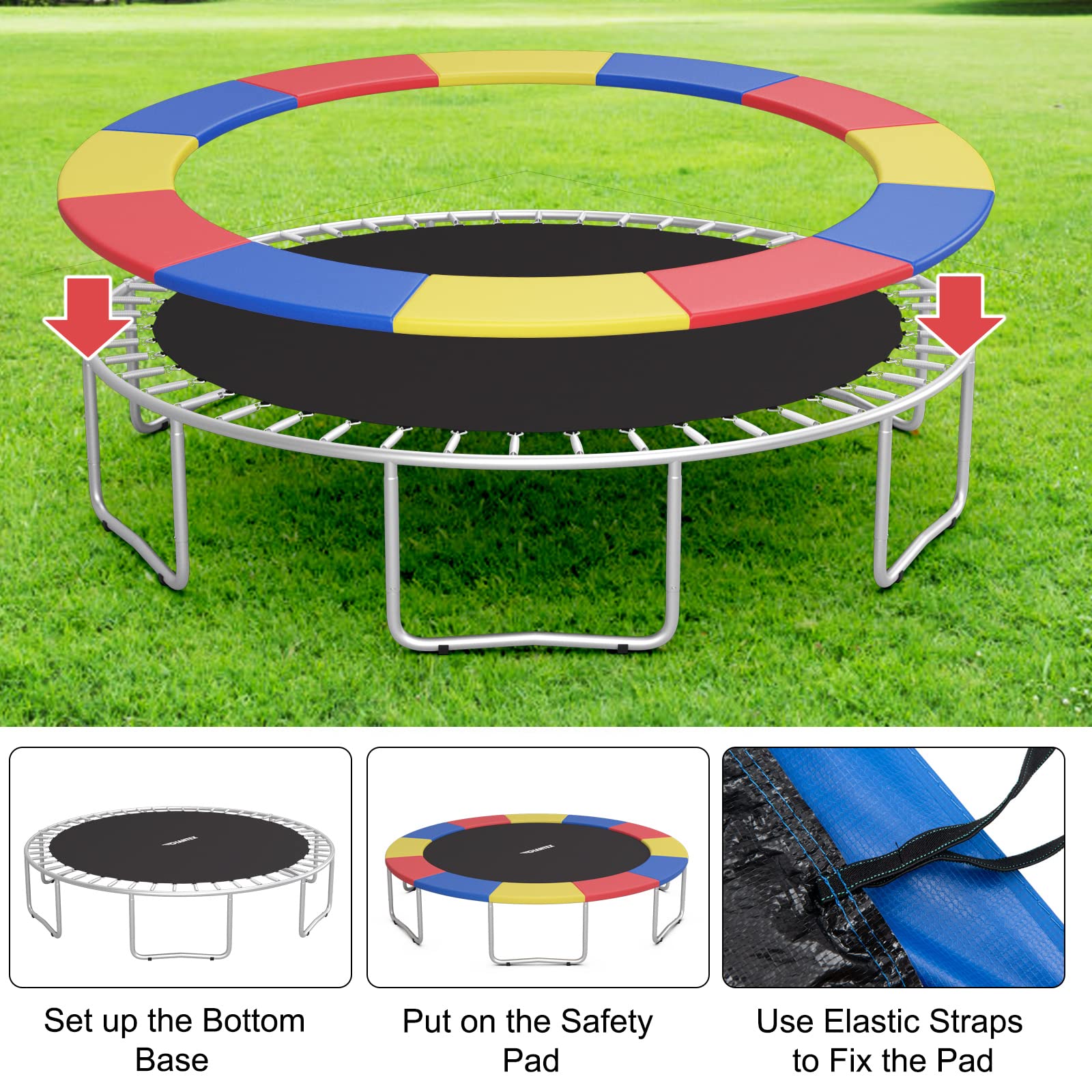 HONEY JOY Trampoline Replacement Pad