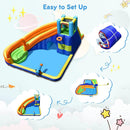 HONEY JOY Inflatable Water Slide, Bounce House w/Slide, Outdoor Jumping Park