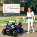 HONEY JOY 2-Seater Ride on Car, 12V Electric UTV w/Remote Control, Spring Suspension, High/Low Speed