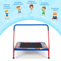 HONEY JOY 36” Square Toddler Trampoline