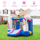 HONEY JOY Inflatable Bounce House, 3 in 1 Jumping Castle for Kids Indoor Outdoor Party (with Blower)