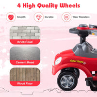 HONEY JOY 3-in-1 Ride On Push Car