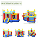 HONEY JOY Inflatable Bounce House, Inflatable Jumping Castle for Kids