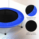 HONEY JOY 36” Mini Folding Trampoline, Portable Recreational Fitness Rebounder for Kids Adults