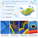 HONEY JOY Inflatable Bounce House, 5 in 1 Bouncy Castle for Kids with Playhouse(with 450W Blower)