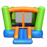 HONEY JOY Inflatable Bounce House, Kids Jumping Castle with Slide, Large Jumping Area