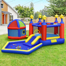 HONEY JOY Inflatable Bounce House with Playhouse, 5-in-1 Star Themed Bouncy Castle