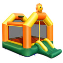 HONEY JOY Inflatable Bounce House, Sunflower Theme Jumping Slide Bouncer (with 450W Blower)