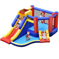 Inflatable Bouncy Castle with Long Slide (without Blower)