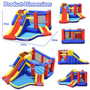 Inflatable Bouncy Castle with Long Slide (without Blower)