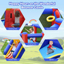 Inflatable Bouncy Castle with Long Slide (without Blower)