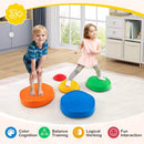 5PCS Kids Stepping Stones Stackable Balance River Stone Set with Non-Slip Edge