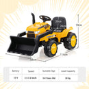 HONEY JOY Ride On Excavator 12V Battery Power Bulldozer Digger Electric Vehicle