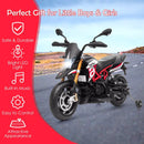 HONEY JOY Licensed Aprilia 12V Electric Motorcycle Kids Motorbike Ride On Car