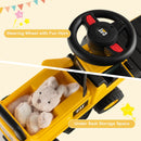 HONEY JOY Kids Ride-on Excavator Construction Bulldozer Truck Sliding Toy Car