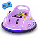 HONEY JOY Kids Ride On Car, 12V Electric Bumper Car for Children W/Remote Control, 360 Degree Spin