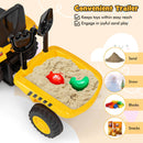 HONEY JOY Kids Ride on Tractor Licensed Caterpillar Foot to Floor Sliding Car