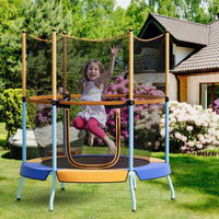 HONEY JOY 48" Kids Trampoline Recreational Trampoline w/Heavy-duty Elastic Ropes