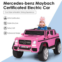 HONEY JOY Licensed Mercedes Benz Kids Ride on Car 12V Electric Vehicle Toy Car