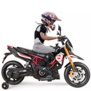 HONEY JOY Licensed Aprilia 12V Electric Motorcycle Kids Motorbike Ride On Car