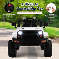 12V Kids Ride On Truck Car Electric Vehicle Remote w/ Music & Light